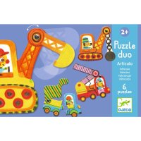 Lernspiel - Puzzle duo: Bewegte Fahrzeuge