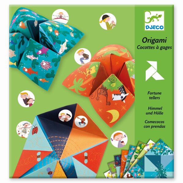 Origami: Himmel und Hölle Tiere