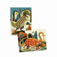 Mosaik: Metallische Dinosaurier