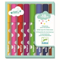 Farben: 8 dicke Filzstifte